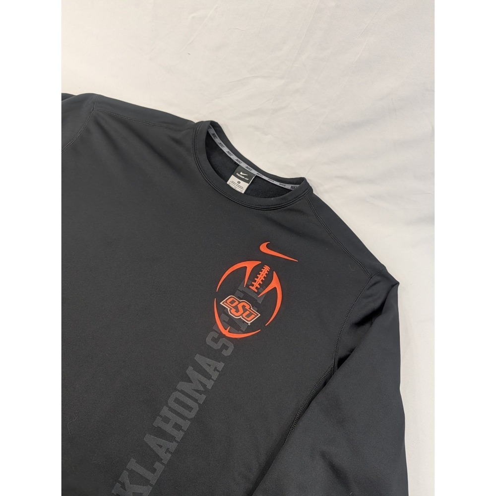 Oklahoma State Cowboys Sweatshirt Men's XL Black Orange Adult Nike Athletic